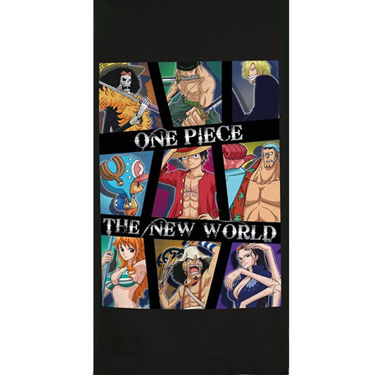 One Piece vannas dvielis, pludmales dvielis 70x140cm (ātri žūstošs)