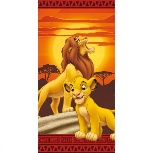 Disney Lauvu karalis Tēvs un dēls vannas dvielis, pludmales dvielis 70x140cm