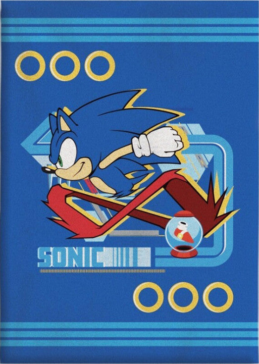 Sonic the Hedgehog Sonic the Hedgehog flīsa sega 100x140cm