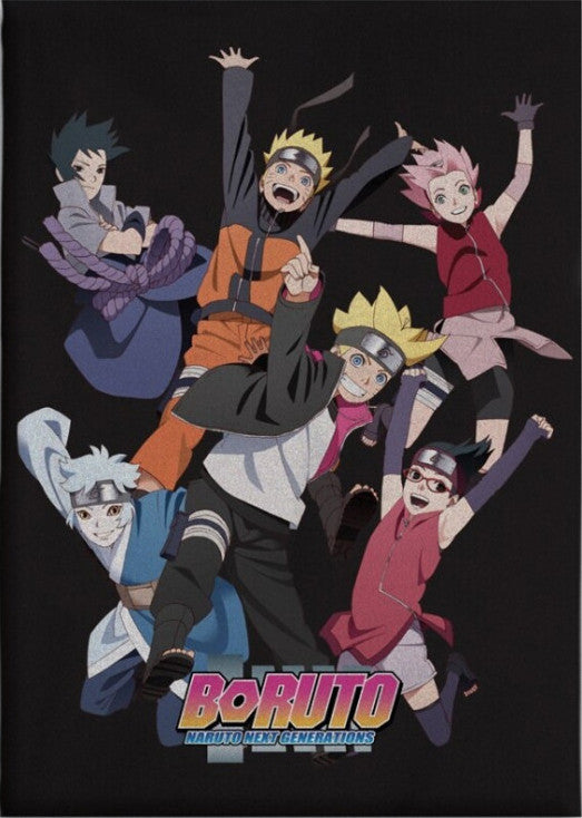 Naruto Boruto flīsa sega 100x140cm