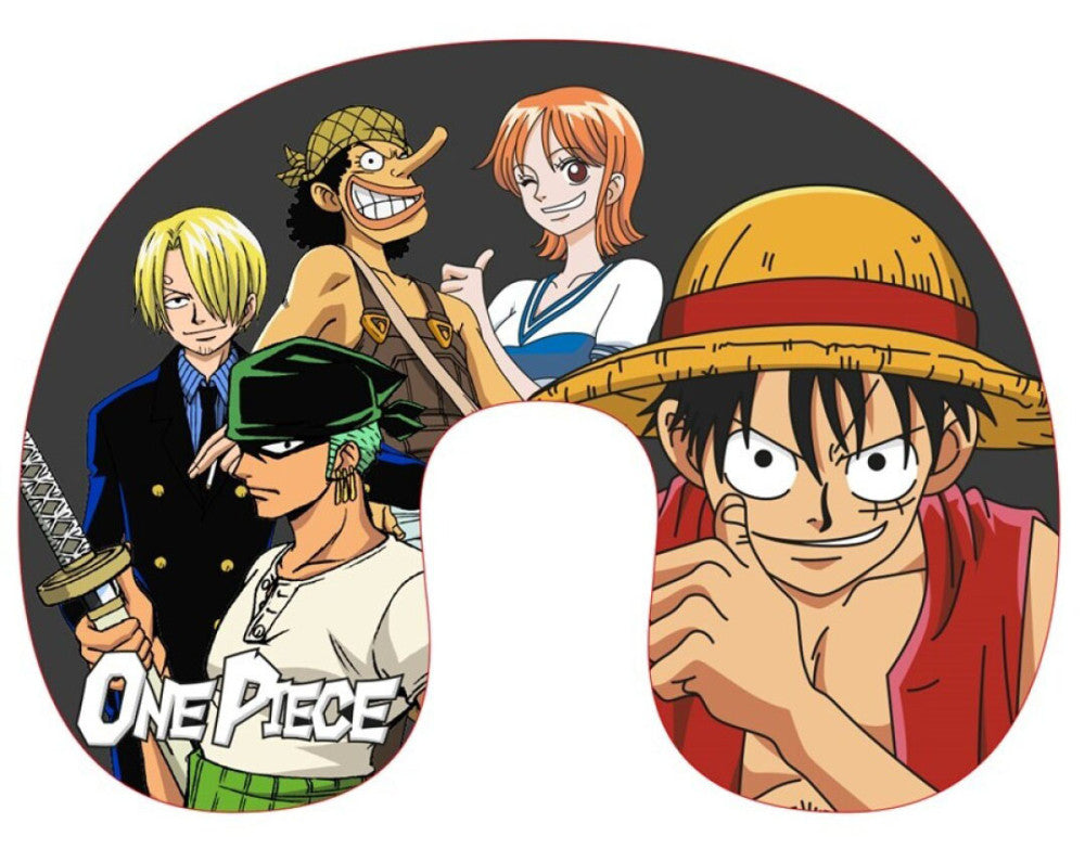 One Piece Team ceļojumu spilvens, kakla spilvens