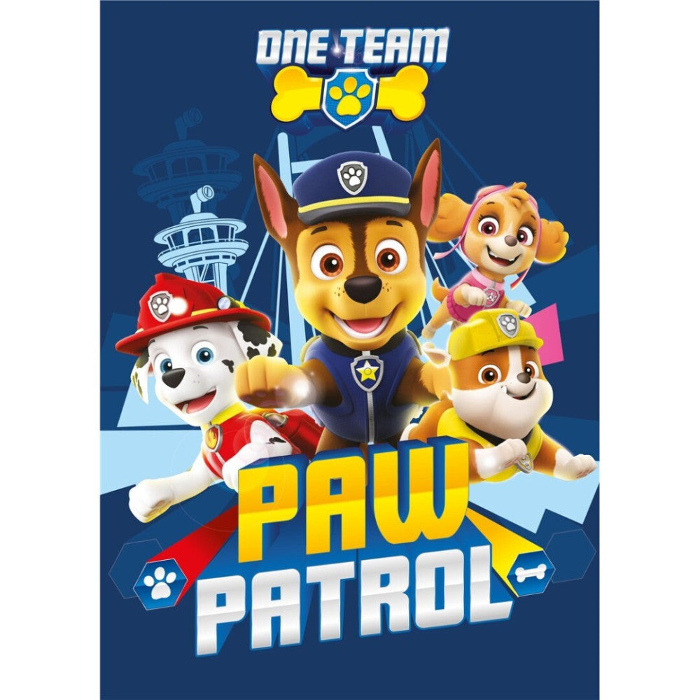 Ķepu patruļas flīsa sega 110x140cm