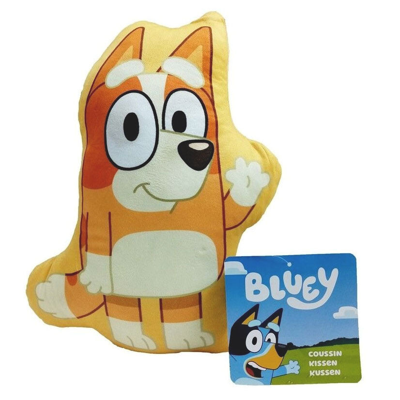 Bluey Bingo formas spilvens, dekoratīvs spilvens 21x31 cm