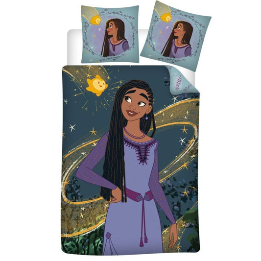 Disney Wish Serenity gultasveļas pārvalks 140–200 cm, 65–65 cm
