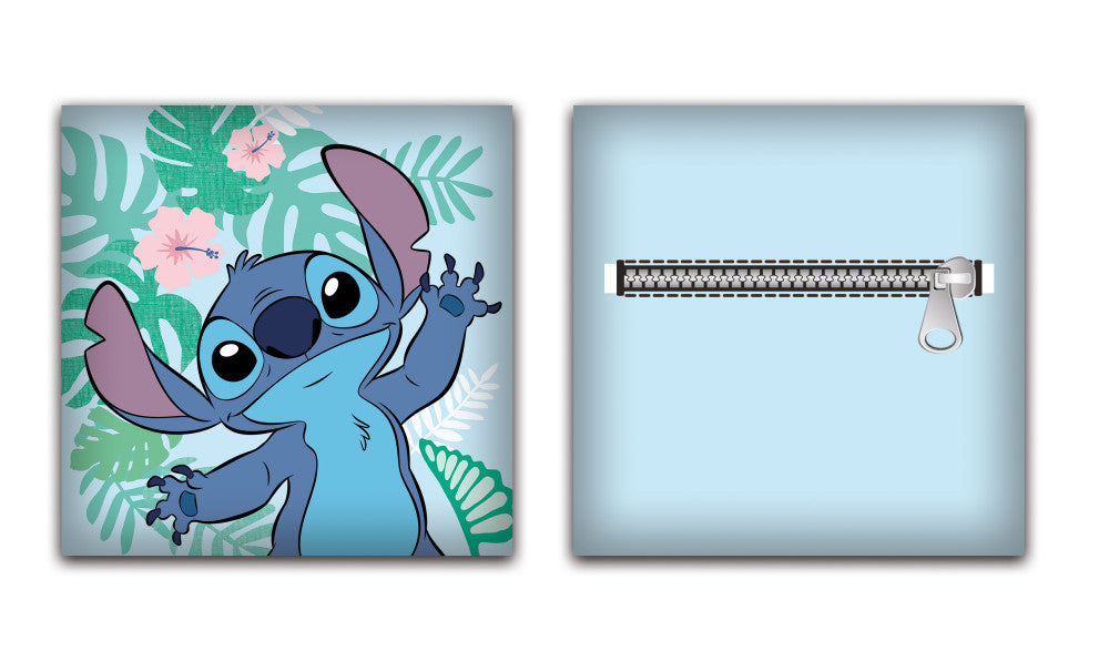 Disney Lilo un Stitch dekoratīvais spilvens ar noņemamu pārvalku 35x35 cm