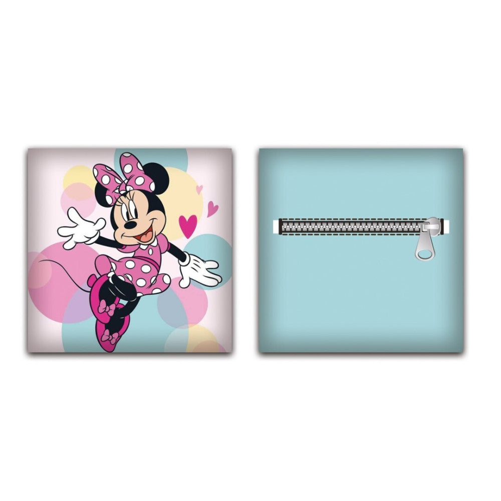 Disney Minnie Bubble dekoratīvais spilvens ar noņemamu pārvalku 35x35 cm velūrs