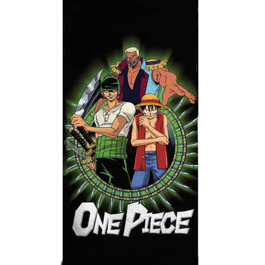 One Piece vannas dvielis, pludmales dvielis 70x140cm