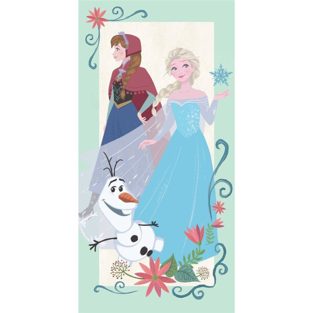 Disney Frozen vannas dvielis, pludmales dvielis 70x140 cm