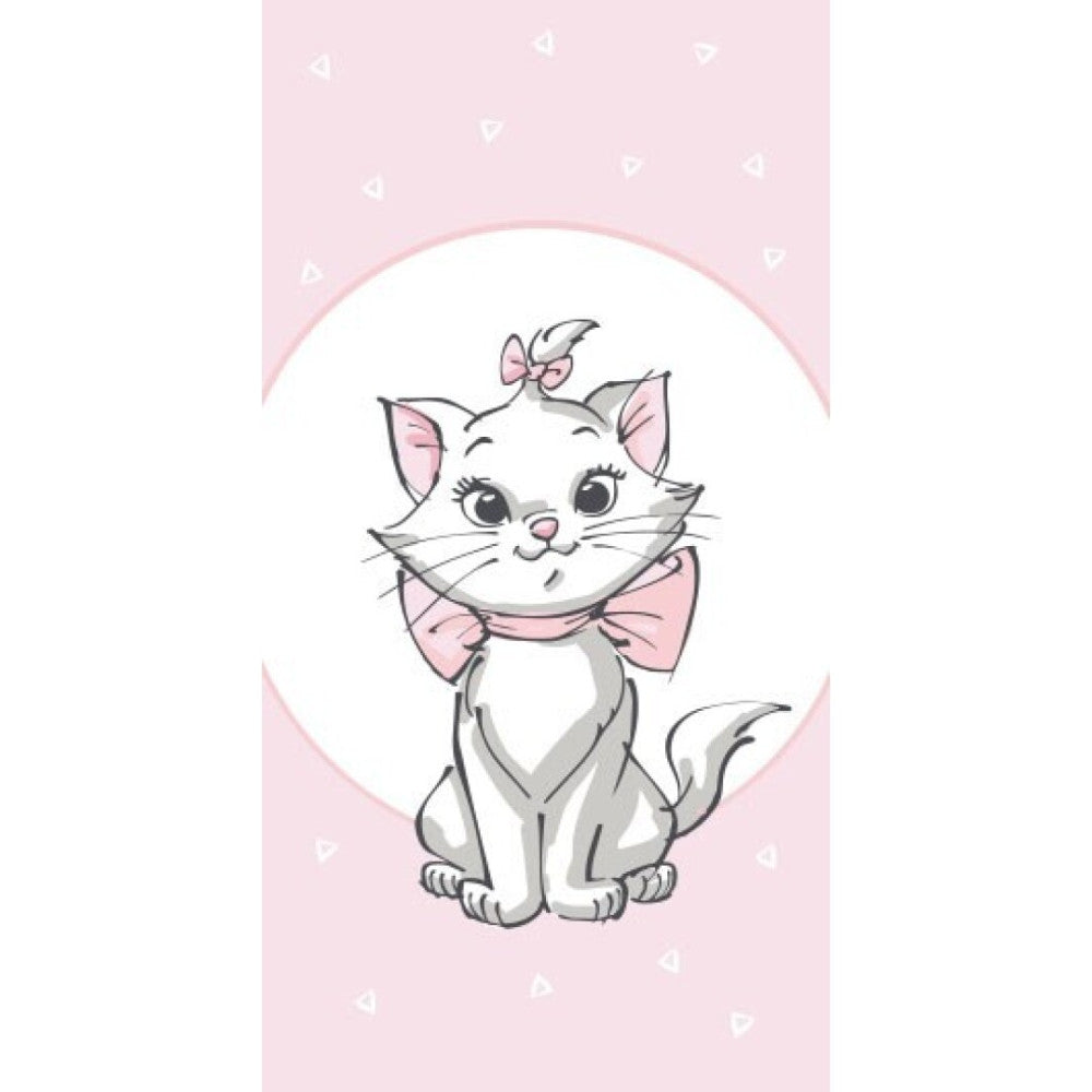 Disney Marie Mīlīgs kaķa vannas dvielis, pludmales dvielis 70x140cm