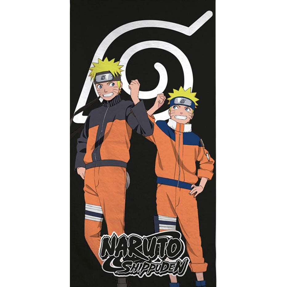 Naruto Grow Up vannas dvielis, pludmales dvielis 70x140cm (ātri žūstošs)