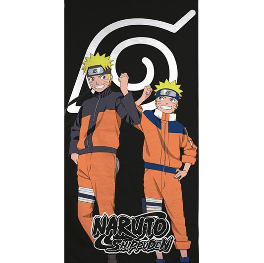 Naruto Grow Up vannas dvielis, pludmales dvielis 70x140cm (ātri žūstošs)