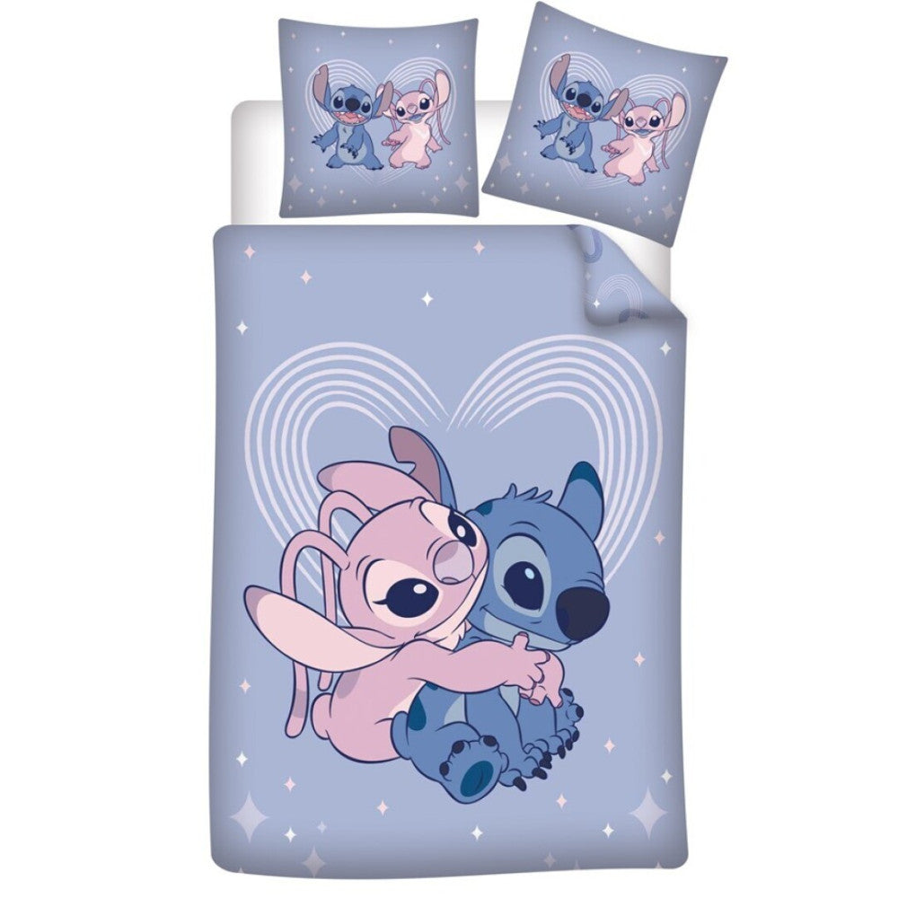 Disney Lilo un Stitch Cuddle gultasveļas pārvalks 140–200 cm, 70 x 90 cm