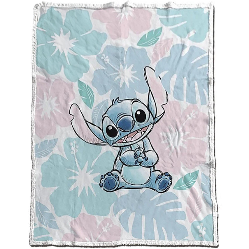 Disney Lilo un Stitch Settle šerpu sega 130x170cm