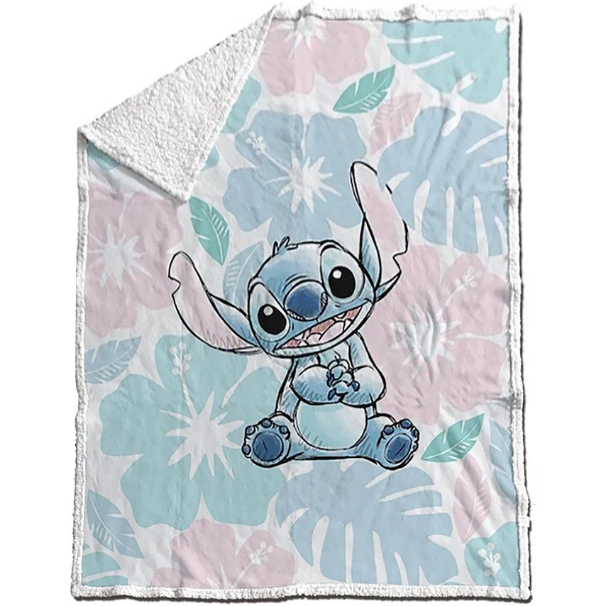 Disney Lilo un Stitch Settle šerpu sega 130x170cm