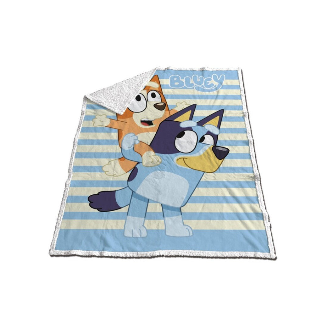 Bluey Bingo šerpu sega 120x150cm