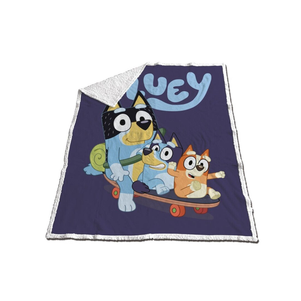 Bluey Skateboard šerpu sega 120x150cm