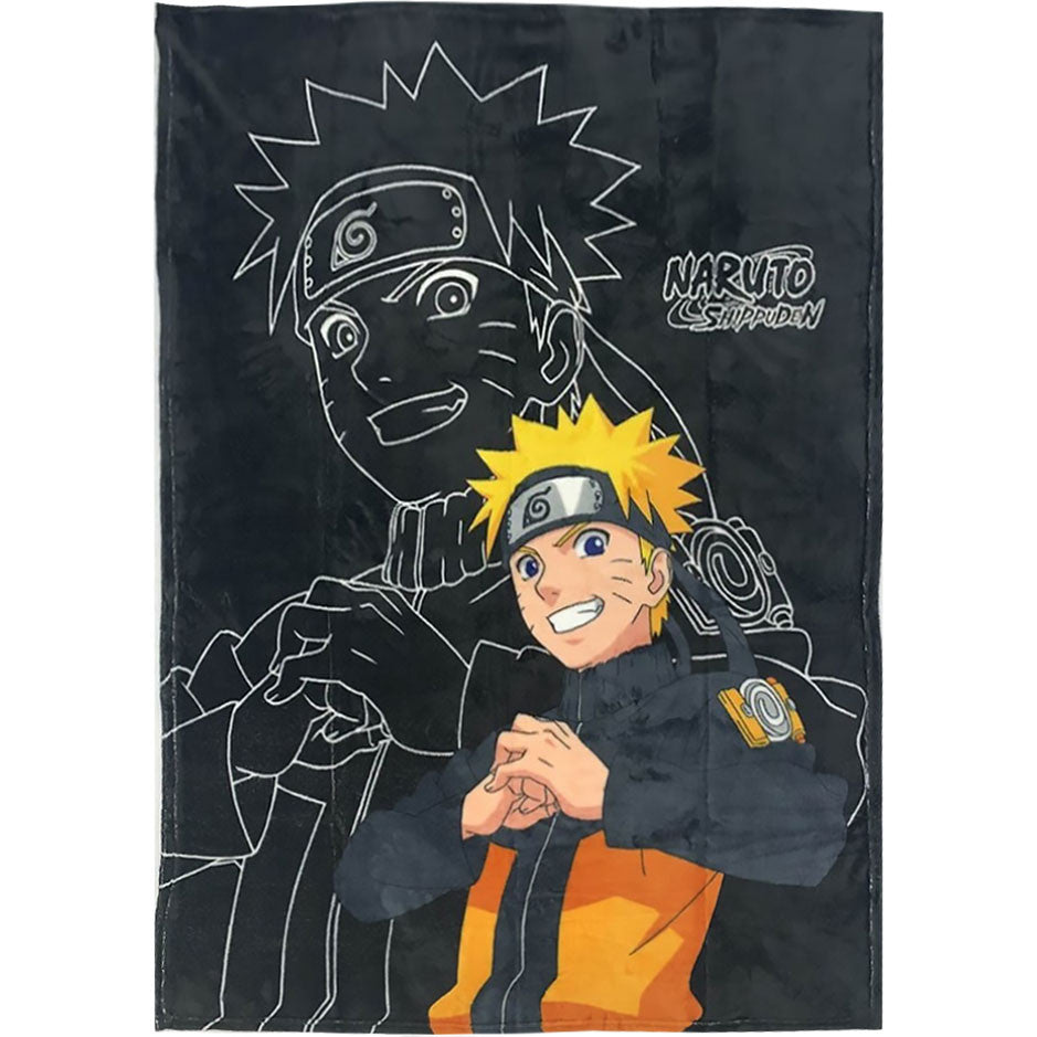 Naruto treniņu flaneļa sega 110x150cm