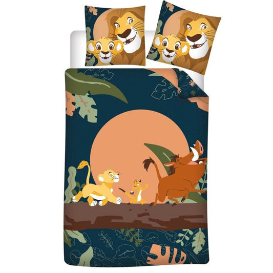 Disney The Lion King Hakuna Matata gultas pārklājs 140√ó200cm, 65x65 cm