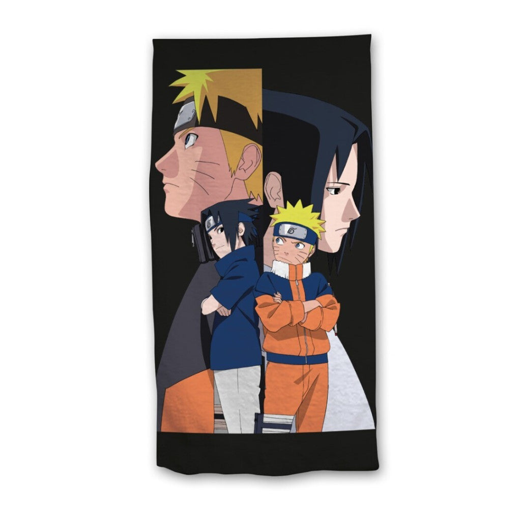 Naruto Rivals vannas dvielis, pludmales dvielis 70x140cm (ātri žūstošs)