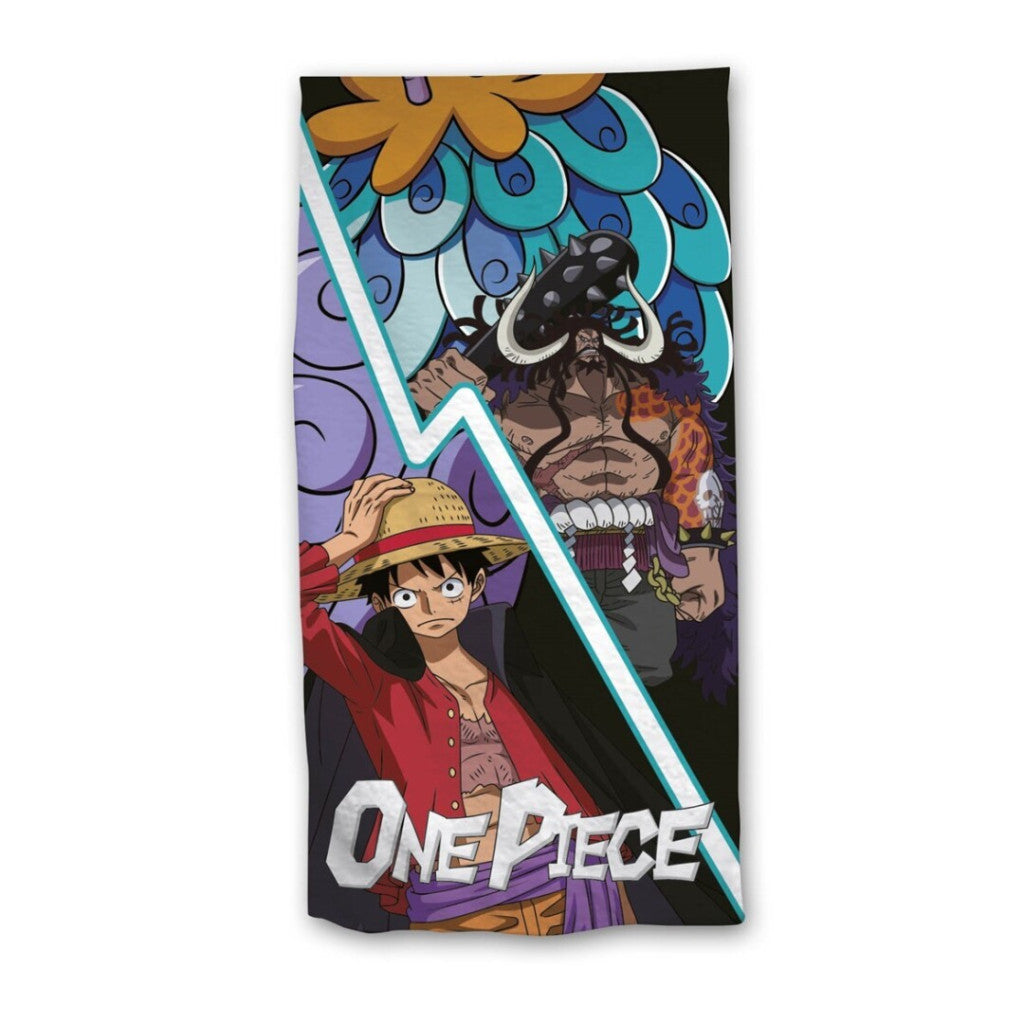 One Piece Kaido vannas dvielis, pludmales dvielis 70x140cm (ātri žūstošs)