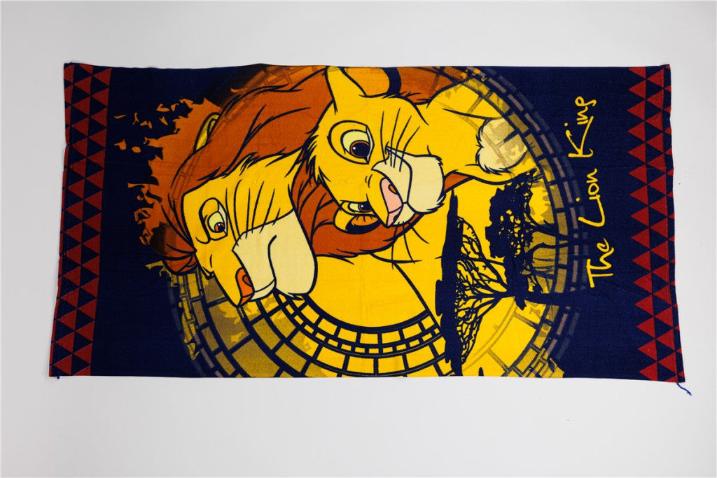 Disney Lauvu karaļa Legacy vannas dvielis, pludmales dvielis 70*140cm (ātri žūstošs)