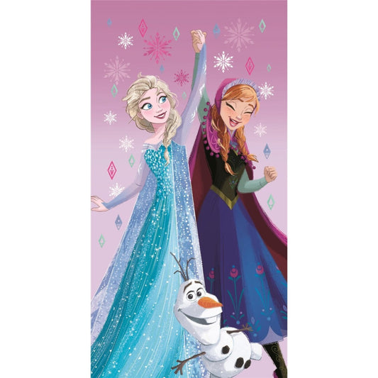 Disney Frozen vannas dvielis, pludmales dvielis 70x140cm (ātri žūstošs)