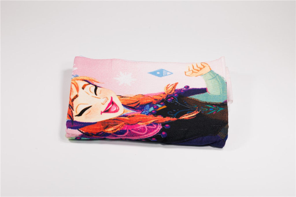 Disney Frozen vannas dvielis, pludmales dvielis 70x140cm (ātri žūstošs)