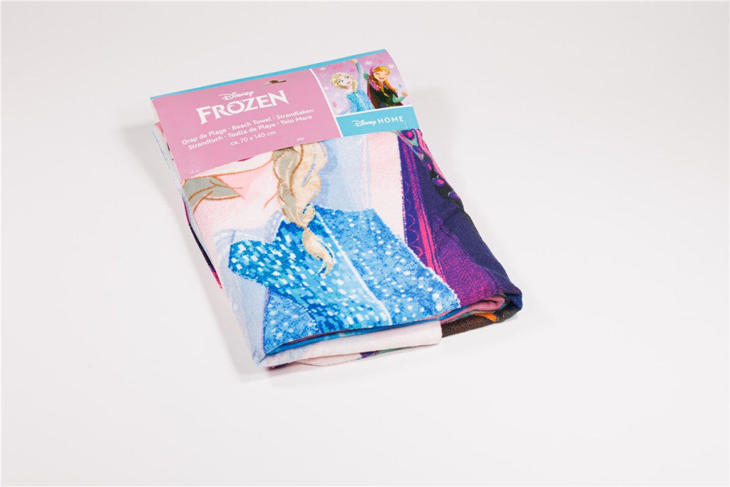 Disney Frozen vannas dvielis, pludmales dvielis 70x140cm (ātri žūstošs)