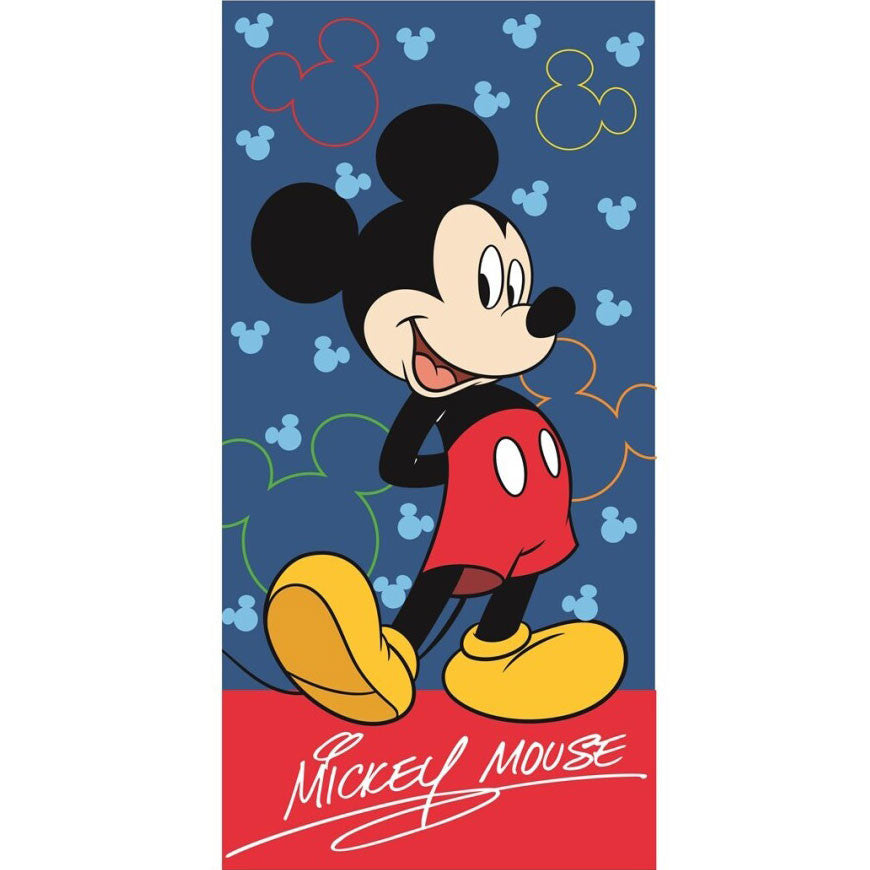 Disney Mickey vannas dvielis, pludmales dvielis 70x140cm (ātri žūstošs)