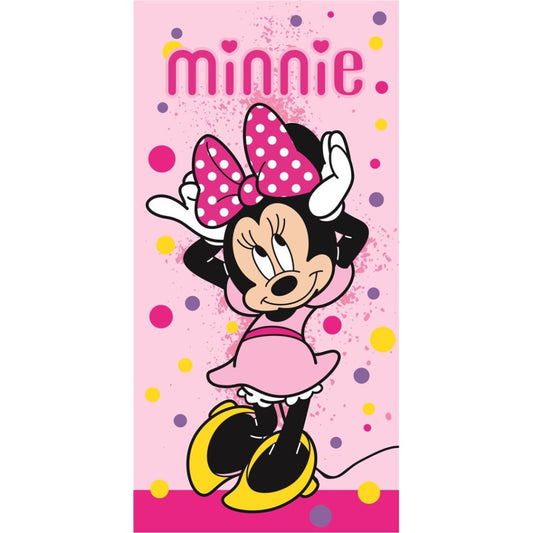 Disney Minnie Chic vannas dvielis, pludmales dvielis 70x140cm (ātri žūstošs)