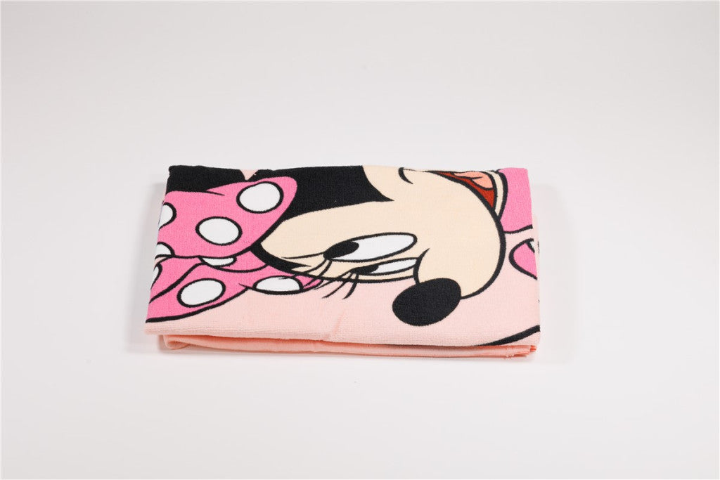 Disney Minnie vannas dvielis, pludmales dvielis 70x140cm (ātri žūstošs)