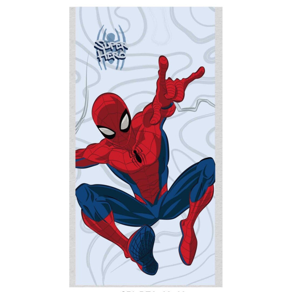 Zirnekļcilvēka Supervaroņa Šūpoles vannas dvielis, pludmales dvielis 70x140cm (ātri žūstošs)