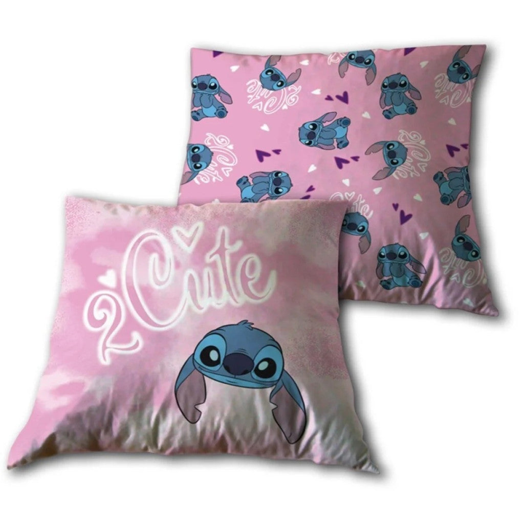 Disney Lilo un Stitch Mīlīgs dekoratīvs spilvens 40x40 cm