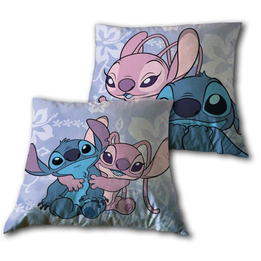 Disney Lilo un Stitch mīlīgais dekoratīvais spilvens 40x40 cm