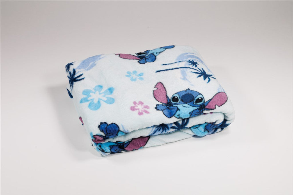 Disney Lilo un Stitch Paradise flaneļa sega 110x150cm