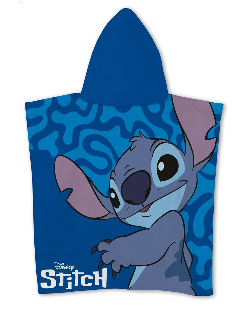 Disney Lilo un Stitch Foršs pludmales dvieļu pončo 55x110 cm (ātri žūstošs)
