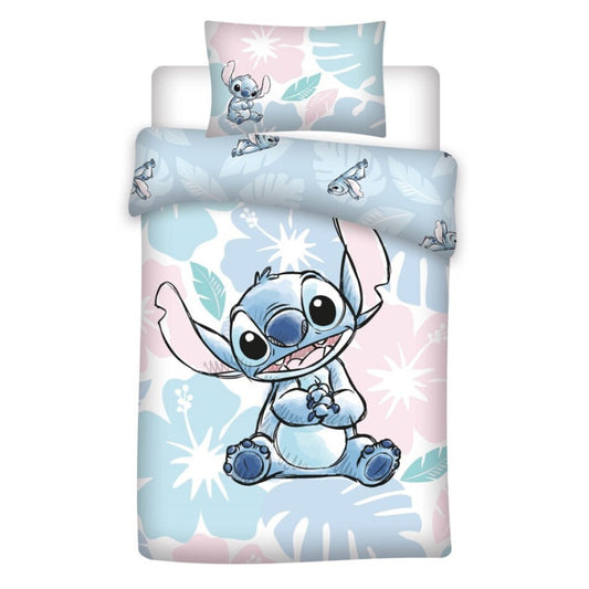 Disney Lilo un Stitch Pastel bērnu gultasveļas komplekts 100–140 cm, 40–60 cm