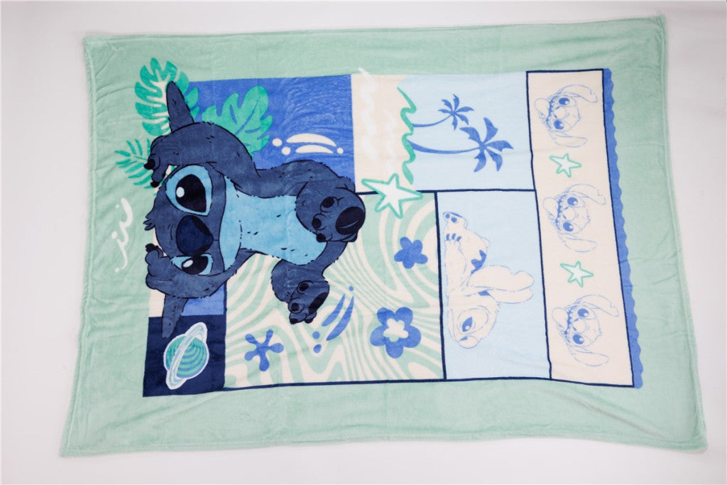 Disney Lilo un Stitch Okeāna vēsmas flaneļa sega 110x150cm