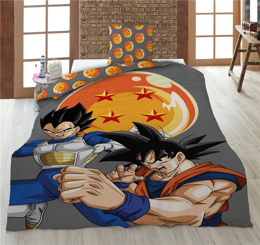 Dragon Ball Cosmic Warrior gultasveļas komplekts 140√ó200cm, 65√ó65 cm