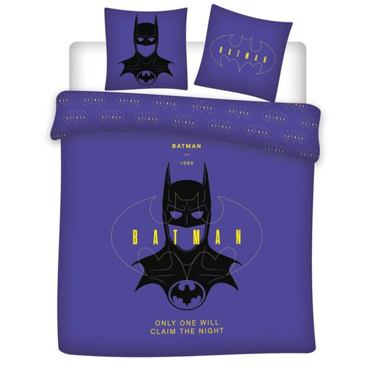 Batman Claim the Night divguļamais gultas pārklājs 240x220cm, 65x65 cm