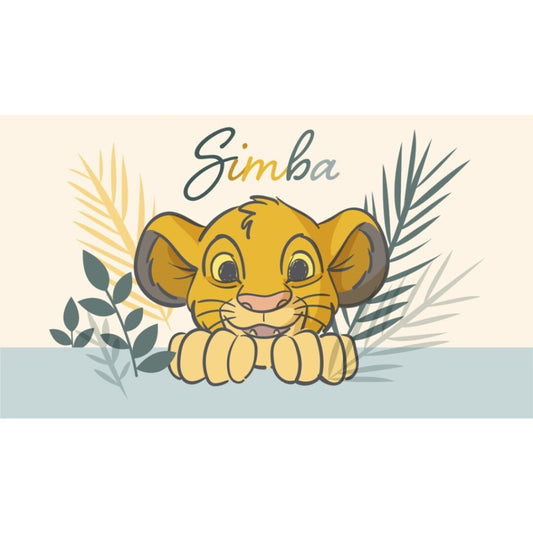 Disney Lauvu karalis Simba vannas istabas paklājiņš, vannas paklājiņš 40x60 cm