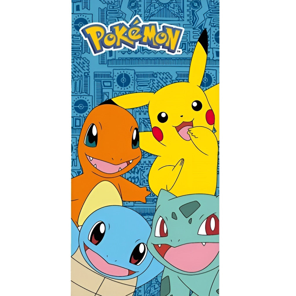 Pok√©mon Original vannas dvielis, pludmales dvielis 70x140cm