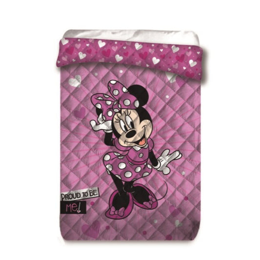 Disney Minnie Proud stepēts gultas pārklājs, sega 140x200cm
