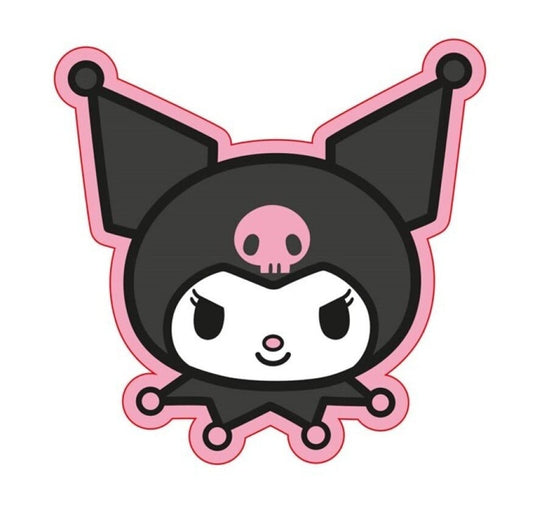 Hello Kitty Kuromi dekoratīvais spilvens 34x32 cm samts