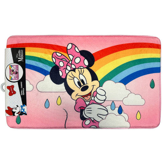 Disney Minnie varavīksnes paklājiņš, vannas istabas paklājiņš 40x70 cm