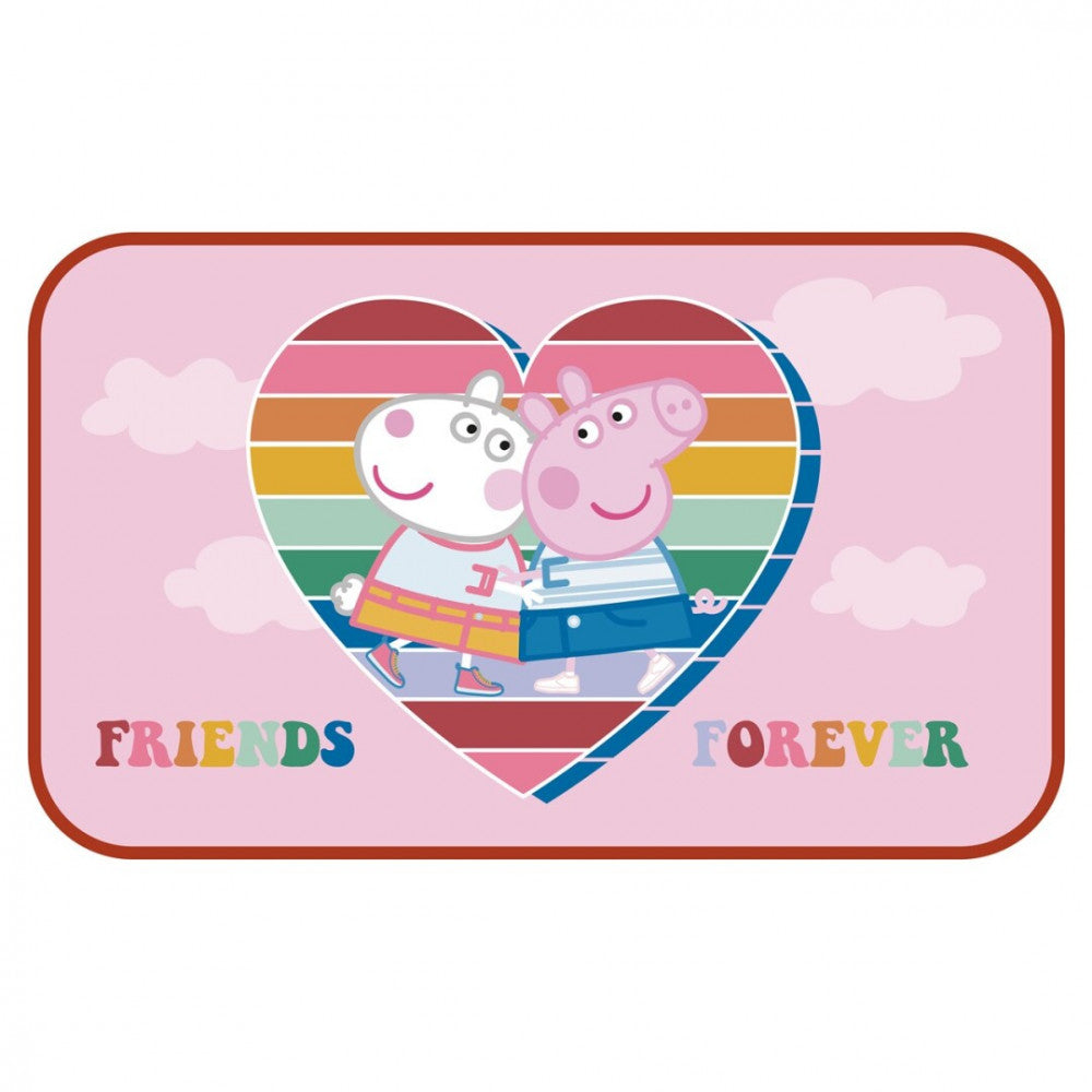Peppa Pig Friends durvju paklājiņš, vannas istabas paklājiņš 40x70 cm