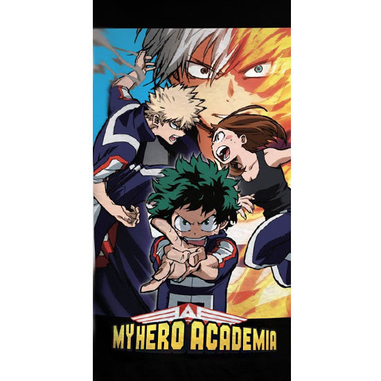 My Hero Academia vannas dvielis, pludmales dvielis 70x140cm (ātri žūstošs)