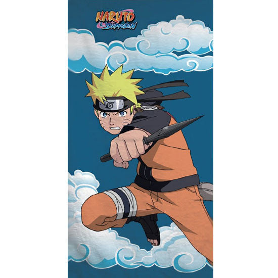 Naruto vannas dvielis, pludmales dvielis 70x140cm (ātri žūstošs)