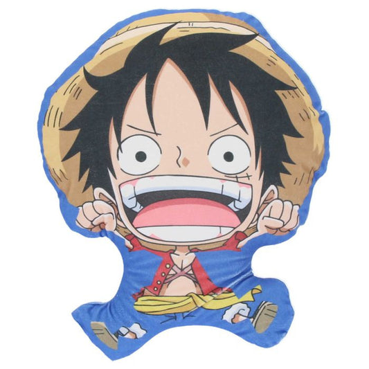 One Piece Luffy formas spilvens, dekoratīvs spilvens 35x27 cm