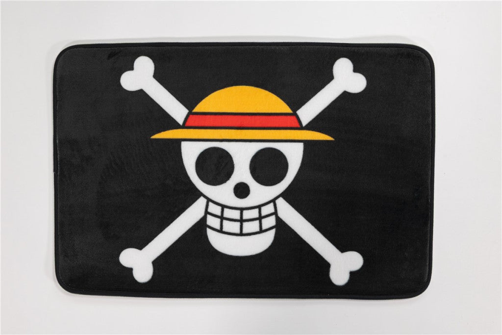 One Piece Pirate vannas paklājiņš, vannas istabas paklājiņš 40x60 cm
